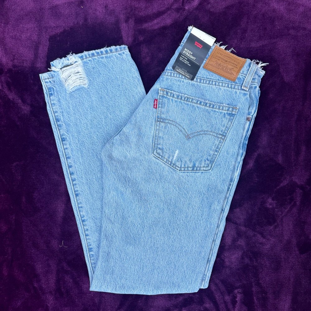 Levi’s midday straight denim jeans vintage style